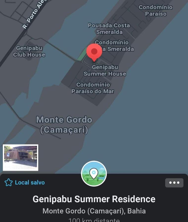 Apartamento Em Guarajuba 200M Da Praia Camaçari Εξωτερικό φωτογραφία